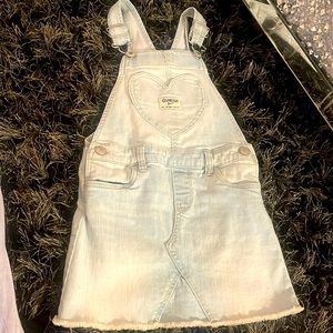 Light Denim Wash OskKosh overall dress